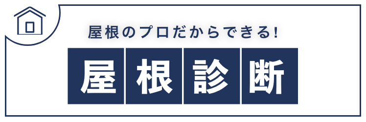 屋根のプロだからできる!屋根診断